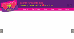 Desktop Screenshot of hearts4heartsgirls.com